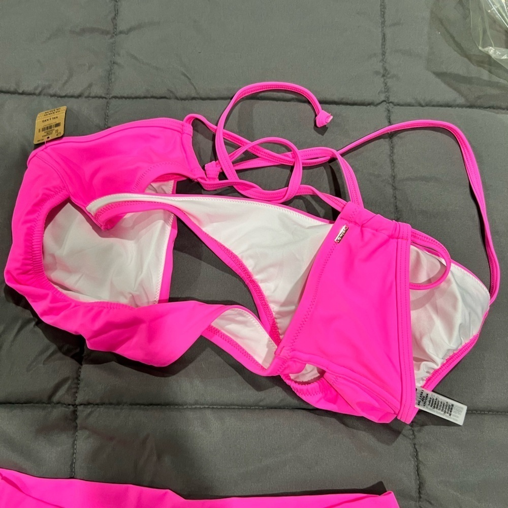 NWT VS Victoria Secret pink bikini swim suit L XXL - Picture 5 of 10